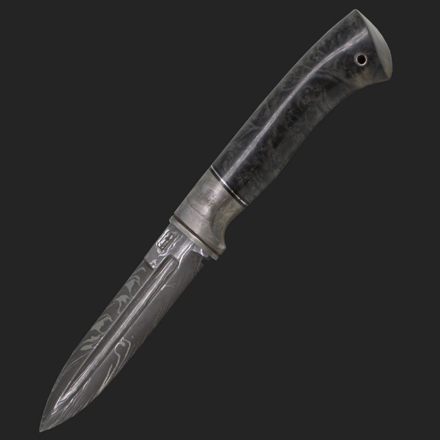 Jagd- und Outdoormesser - Federdamast