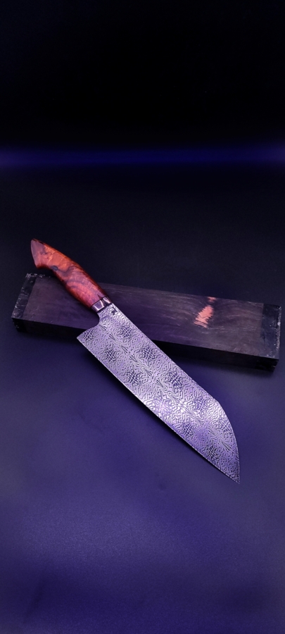 Tim Klinge Mosaikdamast Küchenmesser 